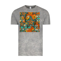 Cloud Rock western stars seamless pattern Vintage Tee - HRA Design Shop