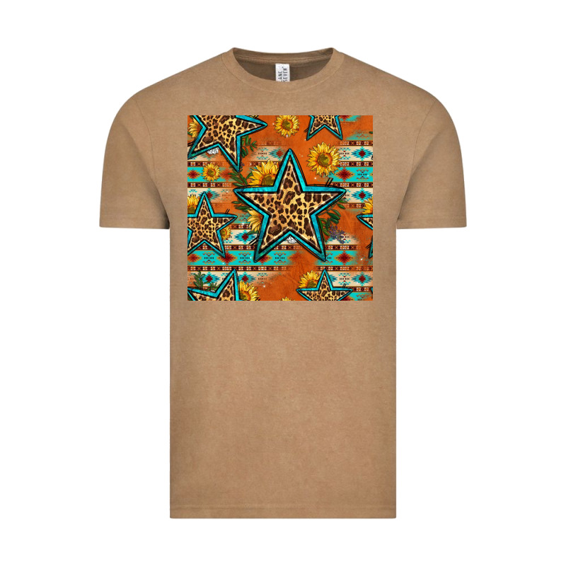 Western Stars Seamless Pattern Vintage Tee by HRA Design Shop | Teevron