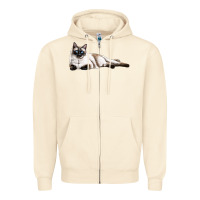 Sandshell siamese Zipper Hoodie - LillyAllenDesigns