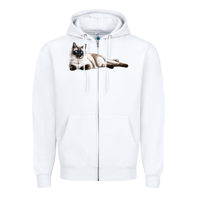 Siamese Zipper Hoodie by LillyAllenDesigns | Teevron
