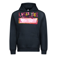 Navy Personalized i wear pink for my Urban Hoodie - texasbilliewilder