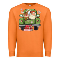 Carrot christmas santa and reindeer truck Premium Sweatshirt - MaliasSmallBusiness