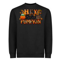 Black hey there pumpkin Heavyweight Sweatshirt - RacoonDesign