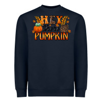 Navy hey there pumpkin Heavyweight Sweatshirt - RacoonDesign