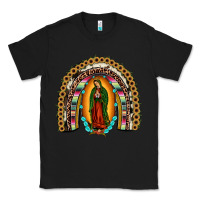 Black our lady of guadalupe rainbow Classic Tee - JahusDesignShop