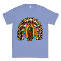 Colony Blue our lady of guadalupe rainbow Classic Tee - JahusDesignShop