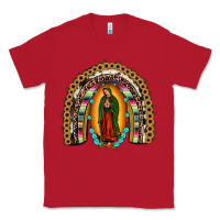 Red our lady of guadalupe rainbow Classic Tee - JahusDesignShop