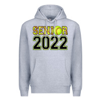 Heather Grey senior softball Premium Hoodie - AdoDesignShop