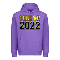 Purple senior softball Premium Hoodie - AdoDesignShop