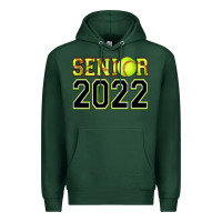 Sports Green senior softball Premium Hoodie - AdoDesignShop