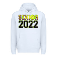 White senior softball Premium Hoodie - AdoDesignShop