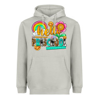 Moon Dust hello preschool Heavyweight Hoodie - NancyCooperArtShop