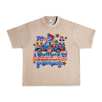 French Oak American truck gnomes Urban Heavy Tee - AdoDesignShop