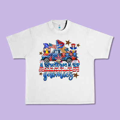 American Truck Gnomes Urban Heavy Tee Designed By Adodesignshop