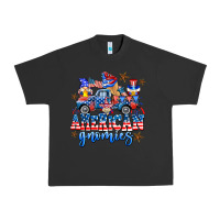 Pigment Black American truck gnomes Urban Heavy Tee - AdoDesignShop