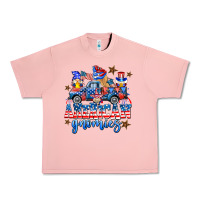 Salmon American truck gnomes Urban Heavy Tee - AdoDesignShop