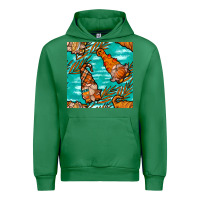Emerald Fall gnomes Urban Hoodie - NancyCooperArtShop