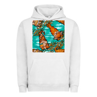 Pigment Lunar Rock Fall gnomes Urban Hoodie - NancyCooperArtShop