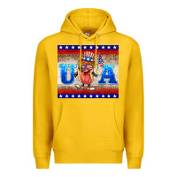 Lemon usa hot dog Premium Hoodie - BarkalooDesign