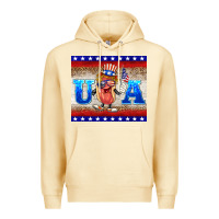 Pina Colada usa hot dog Premium Hoodie - BarkalooDesign