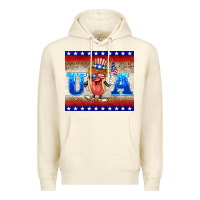 Sandshell usa hot dog Premium Hoodie - BarkalooDesign