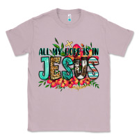 Lilac all my hope is in jesus Classic Tee - Jasminsmagicworld