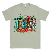 Matcha all my hope is in jesus Classic Tee - Jasminsmagicworld