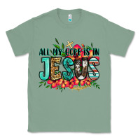 Sage all my hope is in jesus Classic Tee - Jasminsmagicworld