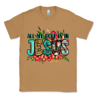 Toasted Coconut all my hope is in jesus Classic Tee - Jasminsmagicworld