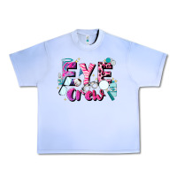 Grape Ice eye crew Urban Heavy Tee - JahusDesignShop