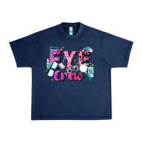 Navy eye crew Urban Heavy Tee - JahusDesignShop