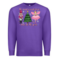 Purple the most wonderful time of the year Premium Sweatshirt - MaliasSmallBusiness
