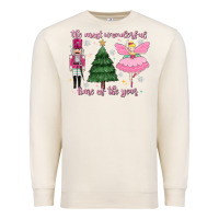 Sandshell the most wonderful time of the year Premium Sweatshirt - MaliasSmallBusiness