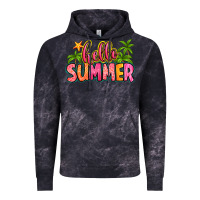 Cloud Black hello summer Vintage Hoodie - Zillion Design Studio