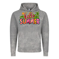 Cloud Rock hello summer Vintage Hoodie - Zillion Design Studio