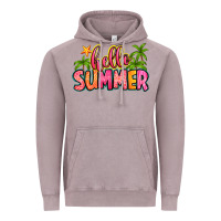 Vintage Zinc hello summer Vintage Hoodie - Zillion Design Studio