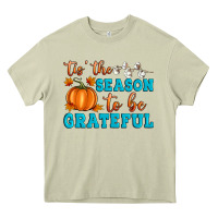 Tis' The Season To Be Grateful Heavy Core Tee | Teevron