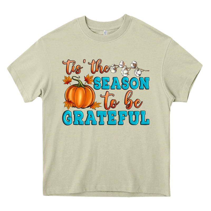 Tis' The Season To Be Grateful Heavy Core Tee by Artiststas | Teevron