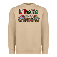 Mushroom la mama mas chingona Heavyweight Sweatshirt - CowhideDigitalArt