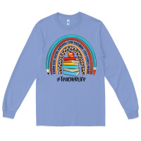 Colony Blue #teacherlife Long Sleeve Tee - JahusDesignShop