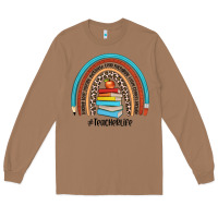 Toasted Coconut #teacherlife Long Sleeve Tee - JahusDesignShop