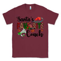 Burgundy santa's favorite coach Classic Tee - AdoDesignShop
