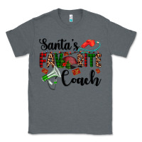 Charcoal Heather santa's favorite coach Classic Tee - AdoDesignShop