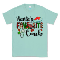 Seafoam santa's favorite coach Classic Tee - AdoDesignShop