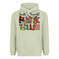 Matcha santa s favorite bank teller Heavyweight Hoodie - MaliasSmallBusiness