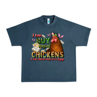 Midnight Navy i can buy myself chickens i can hatch my own eggs Urban Heavy Tee - JahusDesignShop