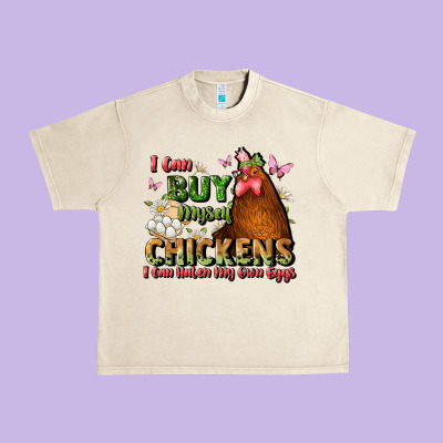 I Can Buy Myself Chickens I Can Hatch My Own Eggs Urban Heavy Tee Designed By Jahusdesignshop