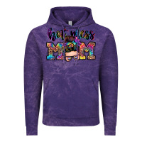 Cloud Purple hot mess mom messy bun Vintage Hoodie - Zillion Design Studio