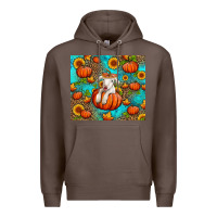 Coffee fall pumpkin lamb Premium Hoodie - Jasminsmagicworld