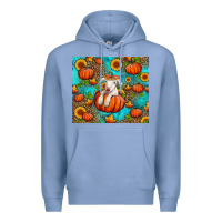 Colony Blue fall pumpkin lamb Premium Hoodie - Jasminsmagicworld
